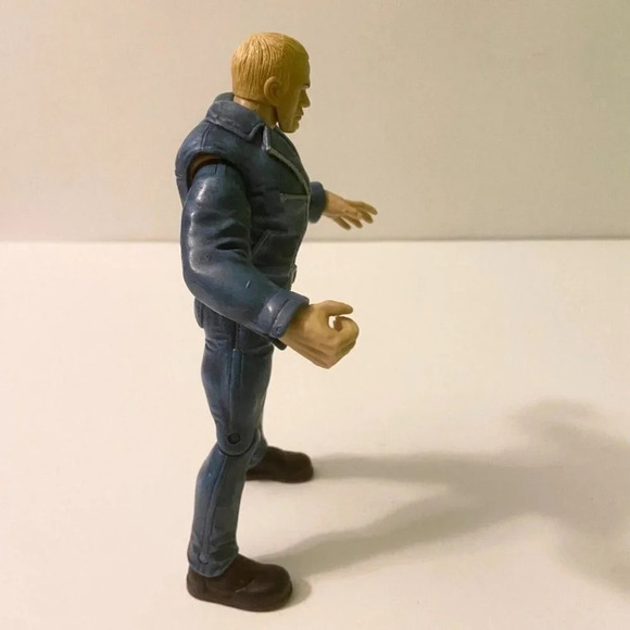 1999 Jakks Pacific Hardcore Bob Holly Action Figure WWF WWE Titan Tron Live - Picture 12 of 16